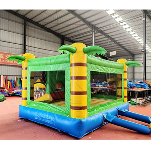 Castillo Inflable Comercial para Niños, 4x4m, con Tobogán, Material de PVC, Fácil de Instalar, Duradero, para Juegos Infantiles - Product Image 4