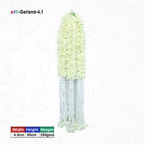 Guirnalda de Flores Artificiales con plástico AFF-Garland-4.1 Precio Rs.1600 /10 piezas - Product Image 1