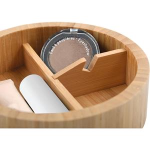 Specchio ovale in bambù e portagioie Spirella ALAIS - Product Image 4