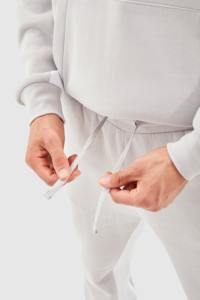 Automne Vintage lavé à l'acide Sunfade Flare pantalons de survêtement détresse brodé Patch coton polaire survêtement empilé pantalon pantalon personnalisé - Product Image 5