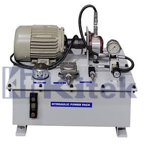 Nouveau banc de travail électro-hydraulique contrôlé par PLC KITEK KCL-22P, équipement pédagogique en métal pour la formation - Product Image 2