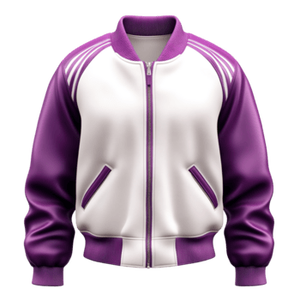 Chaqueta Ligera de Invierno para Hombre, Estilo Letterman, con Cuello Alto y Logotipo Frontal, Diseño Personalizado, Transpirable, de Alta Calidad - Product Image 6