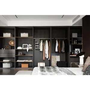 Opening Space Custom Closet Modern Design Walk In Closet Systems Bedroom Furniture Wooden Dressing Wardrobe