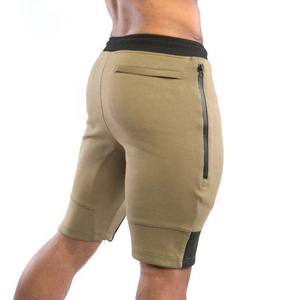 <b>Men's</b> Running <b>Shorts</b> Solid <b>Elastic</b> <b>Waist</b> Gym Fitness sweat cotton <b>Shorts</b> Workout <b>Men</b> Sportswear <b>Shorts</b> <b>with</b> OEM - Product Image 2