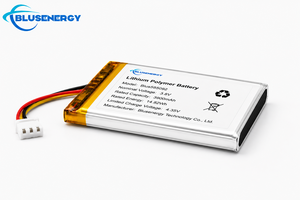 Batterie au lithium polymère 3,8 V 3900 mAh 14,82 Wh, cellule plate avec câble pour appareils électroniques - Product Image 5