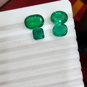 Esmeralda Natural de Zambia de Calidad AAA, Color Verde, Forma Octogonal, Calidad Cu, 20% de Descuento y Regalo, Esmeralda Verde Hidrotermal - Product Image 6