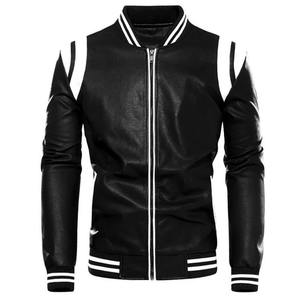 Veste en cuir grande taille de haute qualité pour hommes, vêtements d'extérieur coupe-vent, fermeture à glissière, vêtements de course automobile respirants - Product Image 4