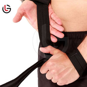 Sangles d'haltérophilie en coton de haute qualité Logo personnalisable nouveauté pour adultes haltérophilie à faible quantité minimale de commande - Product Image 2