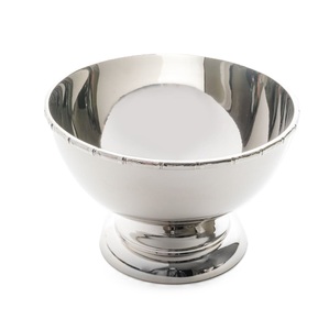 Round Shape Stainless Steel Champagne Ice Bowls Wine Cooler for Beer Soft <b>Drink</b> Eco-Friendly Party Barware Use - Product Image 4