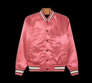 Traje casual Hombres Satén Varsity Chaquetas Famoso producto en calidad duradera Venta al por mayor Chaquetas de satén en los mejores diseños Chaqueta - Product Image 3