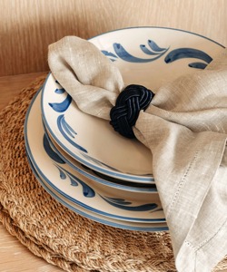 Assiette ronde en jonc de mer avec bord Produits écologiques Made in Vietnam Set de table Décoration de table Vente en gros - Product Image 5