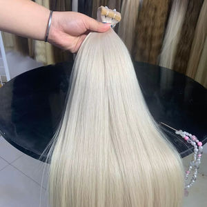 Extensions de cheveux de bande de Remy vietnamiens droits à double tirage en gros au modèle de prix d'usine - Product Image 1