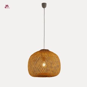 Prix bon marché pour la vente en gros rotin bambou abat-jour bambou naturel suspension pour la maison cuisine hôtel décoration - Product Image 2