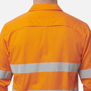 Anti Wrinkle <b>Men</b> Safety Shirt Premium Quality Casual Wear Hot Sale Latest Designs Hot sale Safety Shirt With Custom Logo/Color - Product Image 5