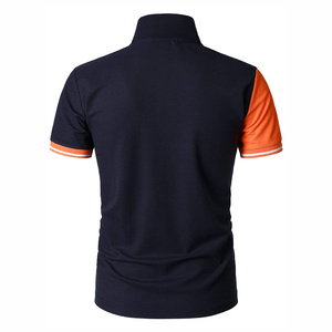 Breathable Summer Short Sleeve Men's Polo <b>Shirts</b> High Street Style Cotton OEM Custom Design Sports Man Polo <b>Shirts</b> - Product Image 3