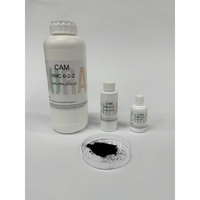 High Performance NMC 622 Nickel Manganese Cobalt Oxide Powder Lithium Ion Battery Grade Cathode Active Material CORAS Brand 99%