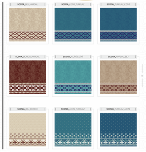 Adiva mosque Masjid Prayer <b>Roll</b> Wall to wall <b>Carpet</b> Modern Floral High Pile Cushioned Jute Backing Polyester Turkish Gaziantep - Product Image 1