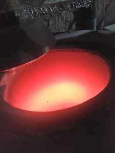 เตาหลอมโลหะหล่อขึ้นรูปเตาหลอมอุตสาหกรรมเตาเผาก๊าซอลูมิเนียมใหม่250กก. ต่อชั่วโมงผู้ผลิตที่มีชื่อเสียง - Product Image 6