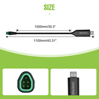 Cable de Programación USB para CAN Bus para Bicicletas Eléctricas con Motor Central - BBS01 BBS02 BBSHD Corriente Continua 36V/48V 750W