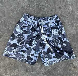 Shorts de sport d'été, logo personnalisé, taille plus, shorts en maille, 100% coton, couleur unie, sublimation, shorts vierges en gros - Product Image 2