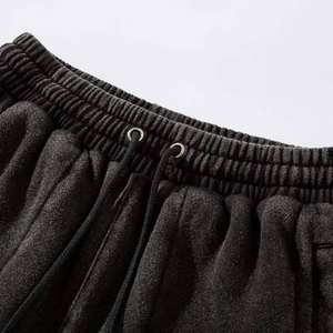 Summer Cotton <b>Vintage</b> Sweat Sun Faded Stone Wash <b>Shorts</b> Custom Print Acid Wash <b>Shorts</b> For <b>Men</b> - Product Image 3