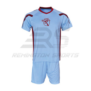 Camiseta de fútbol de secado rápido transpirable de manga corta de alta calidad uniforme de fútbol uniformes de fútbol - Product Image 3