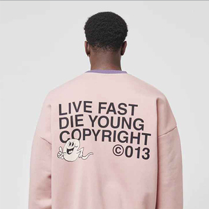 2025 texte personnalisé 240g polaire Polyester/coton Anti-rides séchage rapide respirant coupe régulière hommes femmes nouveau Design sweats à capuche - Product Image 3