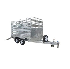 Commercial Livestock <b>Farm</b> <b>Trailer</b> with 14ft box length and 3500kg gross vehicle weight capacity ready for work - Product Image 4