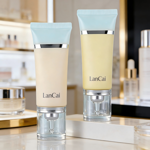 <strong>10m</strong>/30ml Plastic Lotion <strong>Tubes</strong> with Screw Pump Cap Soft Squeeze Containers for Cosmetic Creams Body Lotion <strong>Tube</strong> - Product Image 3