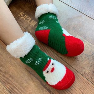 Thermal Fluffy <b>Socks</b> for Kids- Girls/<b>Boys</b> Soft Warm Fleece Lining Knitting Non-Slip Winter Slipper <b>Socks</b> <b>Christmas</b> - Product Image 3