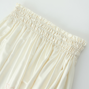 กระโปรงแม็กซี่ผู้หญิง สไตล์ฮาวาย สำหรับฤดูร้อน ระบายอากาศได้ดี เอวธรรมชาติ ผลิตจากโพลีเอไมด์ - Product Image 5