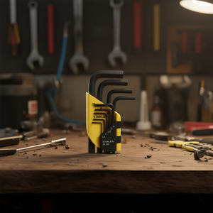 Jeu de clés hexagonales courtes pliables Stanley de 9 pièces, 10 pièces. - Product Image 3