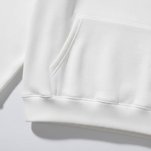 Sweat-shirt à capuche personnalisé ODM, poids lourd, 80% coton, 20% polyester, polaire brossé, pull d'hiver avec poche - Product Image 4