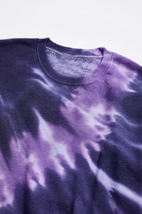 Logotipo personalizado Hip Hop cuello redondo manga larga con capucha impresión Tie & Dye moda sudaderas para hombres dibujos animados occidental Tie Dye pulóver personalizar - Product Image 3