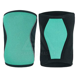 Rodilleras de gimnasio de color personalizadas para ejercicio y deportes Logotipo de fitness Precio al por mayor personalizable para levantamiento de pesas - Product Image 2