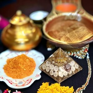 Gomti Chakra & shree yantra vastu Kim Tự Tháp-Máy phát điện năng lượng cho sự thành công và phong phú-siêu hình sản phẩm bán buôn - Product Image 5