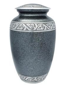 Urna de cremación de recuerdo de aluminio multicolor azul mármol - Product Image 1