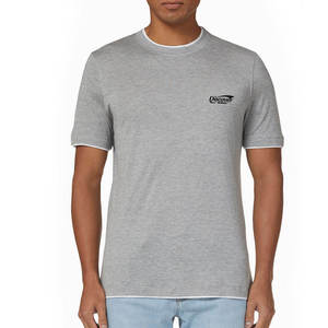 T-shirt pour homme fabriqué au Pakistan, léger, faible MOQ, couleur personnalisée - Product Image 1