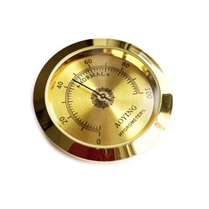 Hygromètre analogique pour humidificateur, cadran en métal doré de 50 mm - Product Image 5