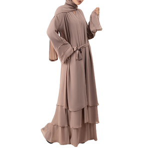 High Quality Quick Dry Breathable Ladies Abaya Kimono <b>Cardigan</b> New Modest Islamic Professional Muslim Clothing Plus Size - Product Image 3
