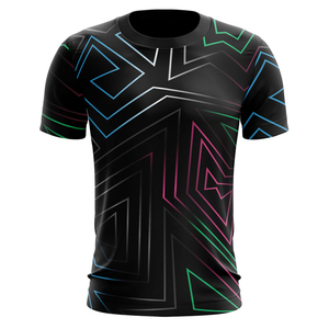 Camiseta Casual para Hombre con Logotipo Personalizado por Sublimación, Mezcla de Poliéster/Algodón, Secado Rápido, Ligera, Transpirable, Estilo Hip Hop, Servicio OEM de Alta Calidad - Product Image 1