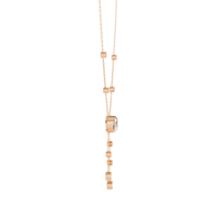 Élégant collier pendentif solitaire en or massif 14 carats avec diamant de laboratoire taille brillant de 0,66 ct certifié IGI, idéal pour les occasions spéciales des femmes
