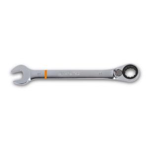 BETA Reversible Ratcheting Combination <b>Wrenches</b> Offset Ring Ends with Open and Coloured Chrome-Plated Multi-Pack - Product Image 1