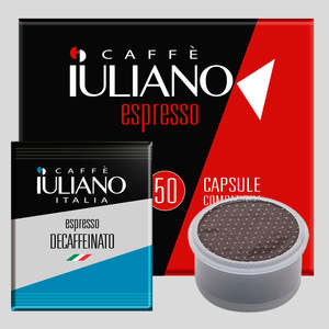 Decaffeinated <strong>Espresso</strong> Capsules 50 Count Arabica &amp; Robusta Blend Mellow <strong>Roast</strong> Compatible with for Nespresso Machines - Product Image 1