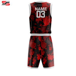 Nueva camiseta de baloncesto de sublimación de nombre de equipo personalizado de alta calidad para hombres, Kit de uniforme de baloncesto de malla informal personalizado para jóvenes - Product Image 2