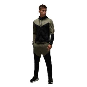 Custom Lightweight Solid Track Jacket <b>Full</b> <b>Zip</b> Breathable Windproof Sports Athletic Training Jacket - Product Image 1