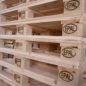 Venta al por mayor nuevo EPAL Euro palés de madera de pino de doble cara paletas de entrada de 4 vías palé de madera Euro - Product Image 3