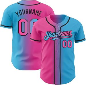 Camiseta de Béisbol Personalizada Azul de Manga Corta Unisex con Nombre del Equipo 00, Impresión Serigrafiada, Transpirable, Corte Regular, Ropa para Adultos - Product Image 1