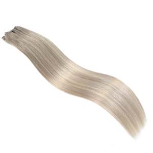 ผมต่อแบบเทปอิน เรมี่ เวอร์จิ้น แฮร์ เอ็กซ์เทนชั่นส์ ตรง สีบาลายาจ คูลเบจ เพิร์ลบลอนด์ 12A - Product Image 2