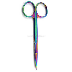 กรรไกรผ่าตัดตรงและโค้ง Mayo 14ซม. 5.5นิ้วทำจากสเตนเลสสตีลได้รับการรับรอง CE - Product Image 3